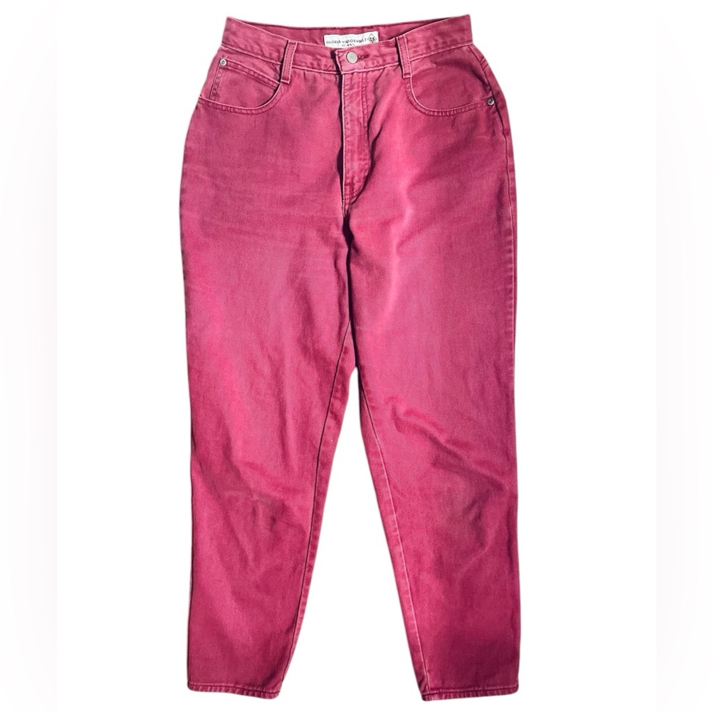 Vintage Gloria Vanderbilt pink jeans